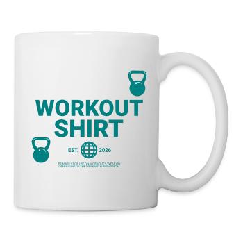 Chemise d’entraînement - Mug blanc - blanc - Droite