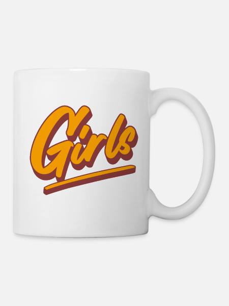 Girls - Tasse - Weiß