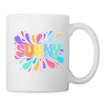 Sunny PopArt Multicolor - Mug - white - Right