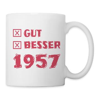 1957 - Tasse - Weiß - Rechts