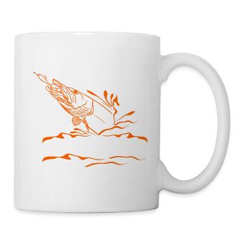 Fische_angeln_002_pike_fishing - Mug - white - Right
