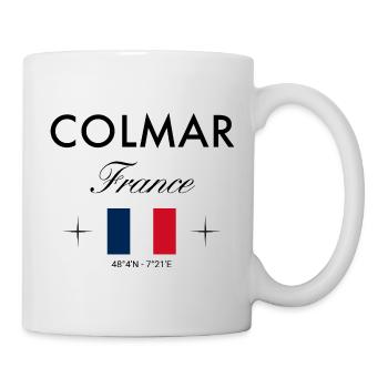 Colmar France Coordinates Travel Souvenir - Mug - white - Right