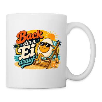 Préparez-vous un œuf dessus ! - Mug blanc - blanc - Droite