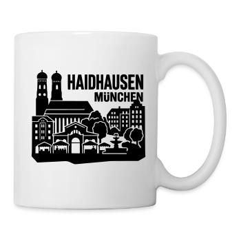 München Skyline Haidhausen - Tasse - Weiß - Rechts