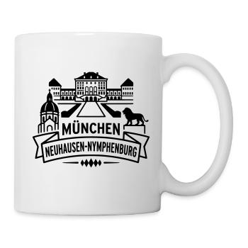 München Neuhausen Nymphenburg - Tasse - Weiß - Rechts