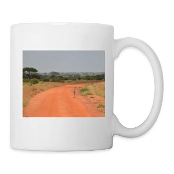 Antelope on the Red Road - Mug - white - Right