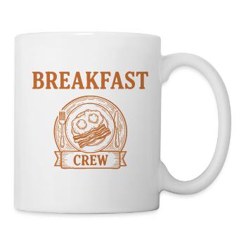 Breakfast Crew Brunch Coffee Bacon Pancake - Mug - white - Right