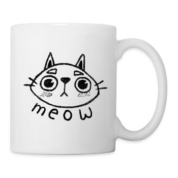 Cat meow - Mug - white - Right