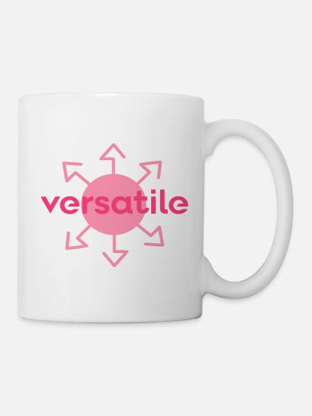 vielseitig - Tasse - Weiß