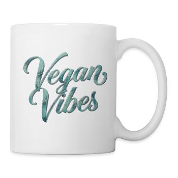 Vegan Vibes Veganism Statement - Mug - white - Right