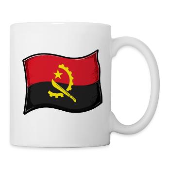 Angola Flag - Mug - white - Right