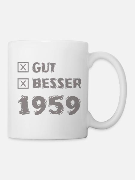 Besser 1959 - Tasse - Weiß