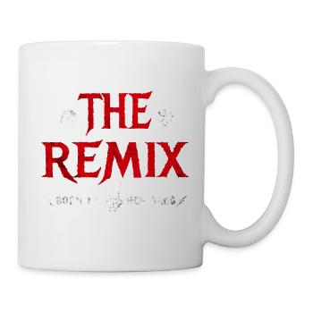 Père et fils métalleux – The Remix - Mug blanc - blanc - Droite