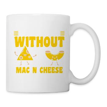 Makkaroni und Käse Mac and Cheese - Tasse - Weiß - Rechts