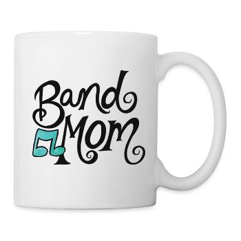 Band-Mama-Skript mit Anmerkung - Tasse - Weiß - Rechts