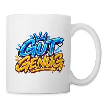 Gut Genug  - Tasse - Weiß - Rechts