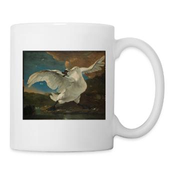 The_threatened_Swan_Jan_Asselijn_1650 - Tasse - Weiß - Rechts