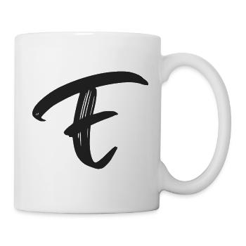 E - Tasse - Weiß - Rechts