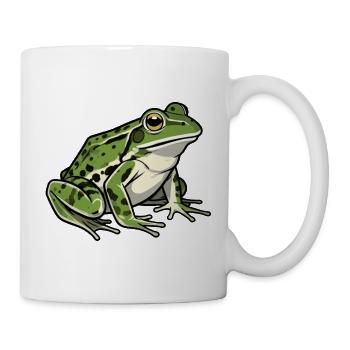 Frosch  - Tasse - Weiß - Rechts