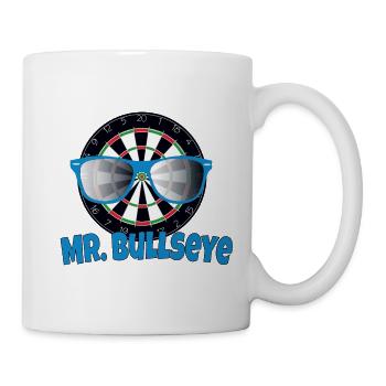 Mr. Bullseye - Tasse - Weiß - Rechts