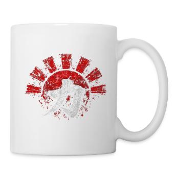 Red_Sun_Rock - Tasse - Weiß - Rechts