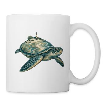 Inselwanderer - Tasse - Weiß - Rechts