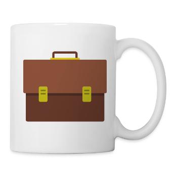 Arbeitstasche - Tasse - Weiß - Rechts