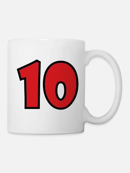 10 - Tasse - Weiß