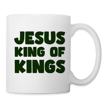 Jesus König der Könige - Tasse - Weiß - Rechts