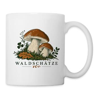 Waldschätze - Tasse - Weiß - Rechts