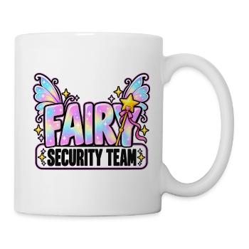 Feen Sicherheitsteam Design - Tasse - Weiß - Rechts