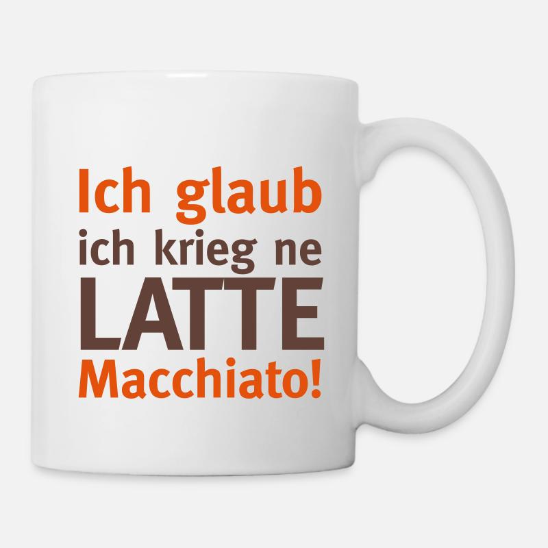 Latte Macchiato - Mug blanc - blanc
