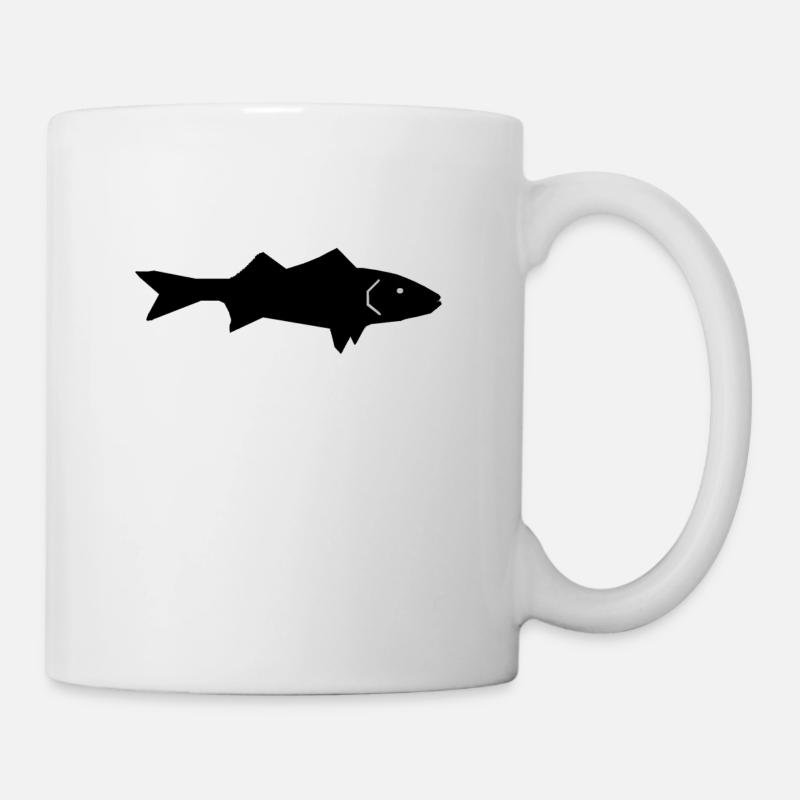 poisson - Mug blanc - blanc
