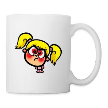 Wütend Stacey - Tasse - Weiß - Rechts