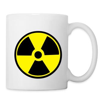 Radioactive Warning - Mug - white - Right
