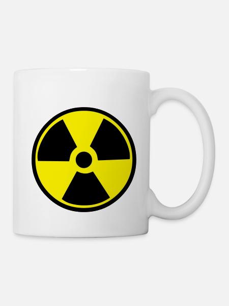 Radioaktivität - Tasse - Weiß