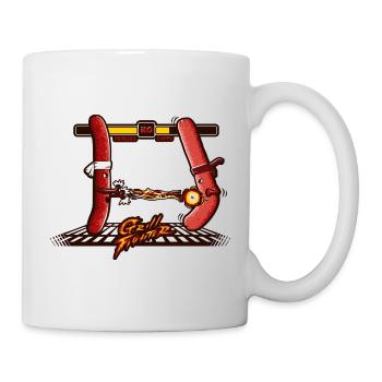 Barbecue - Mug blanc - blanc - Droite