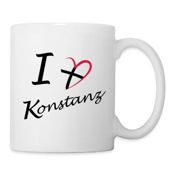 Konstanz Liebe - Tasse - Weiß - Rechts