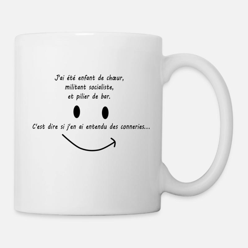 humour - Mug blanc - blanc