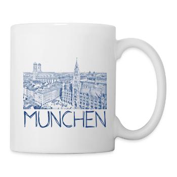 Kulizeichnung München - Mug - white - Right