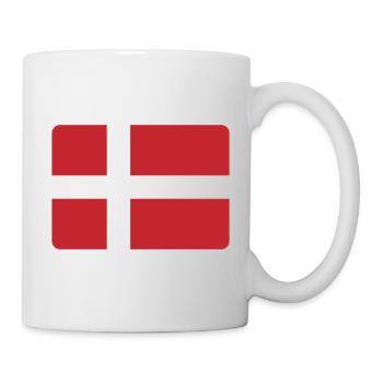 LE DANEMARK EST GÉNIAL ! - Mug blanc - blanc - Droite