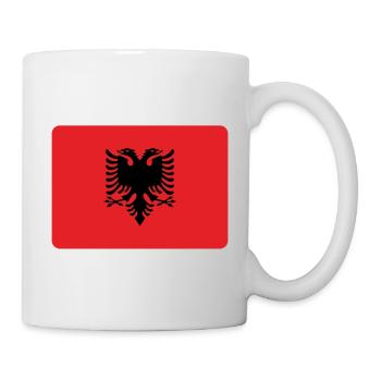 ALBANIEN IST DIE NR 1 - Tasse - Weiß - Rechts