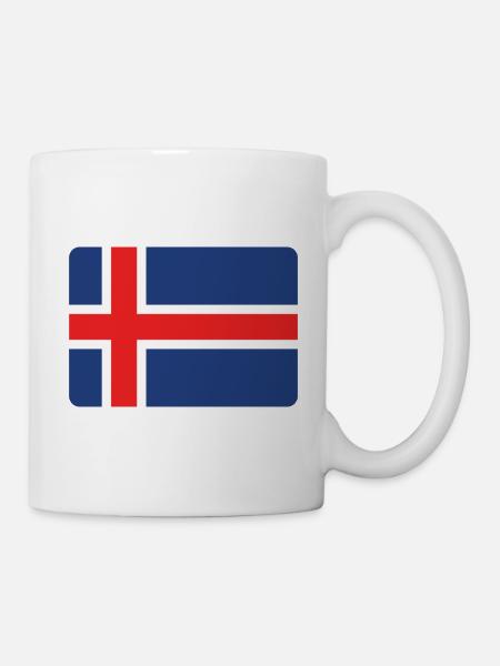 ISLAND IST GEIL! - Tasse - Weiß