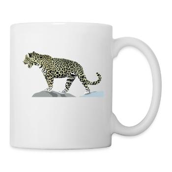 Jaguar - Tasse - Weiß - Rechts
