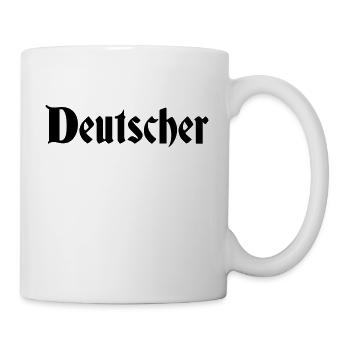 Deutscher - Tasse - Weiß - Rechts