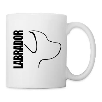 LABRADOR PROFIL - Tasse - Weiß - Rechts