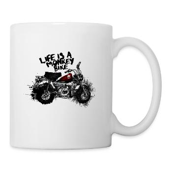 Monkeybike - Mug - white - Right