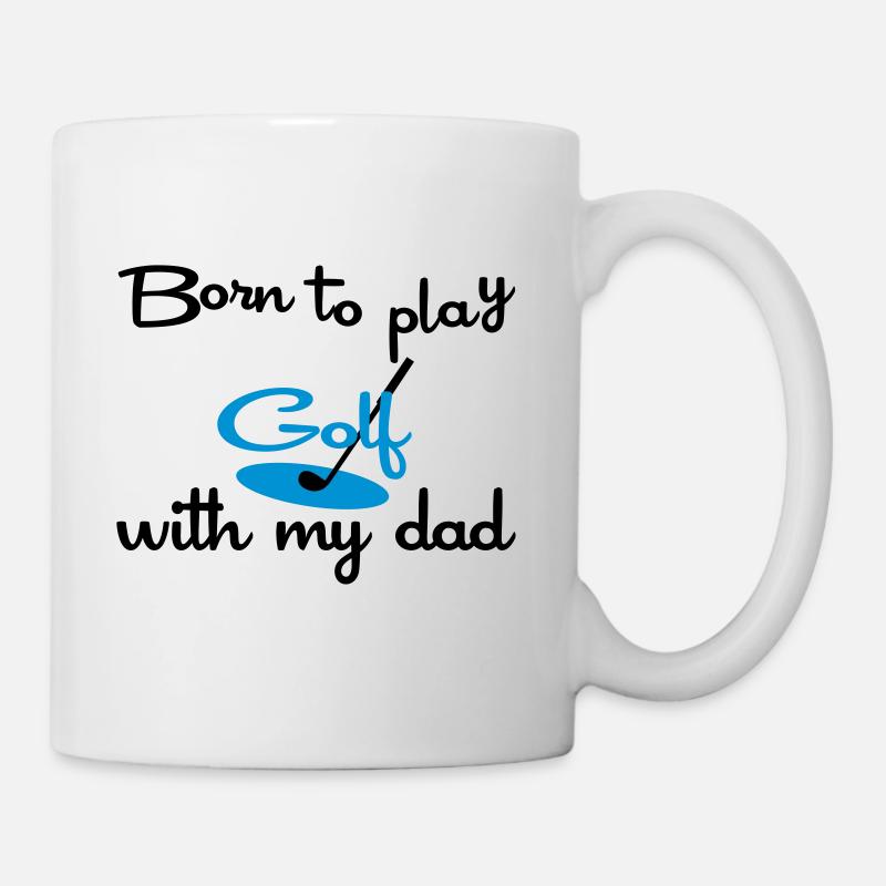 Énonciations drôles pour les golfeurs - Mug blanc - blanc