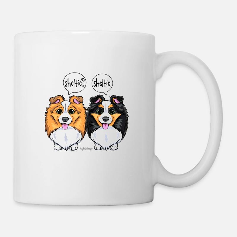 Sheltie Sheltie - Mug blanc - blanc