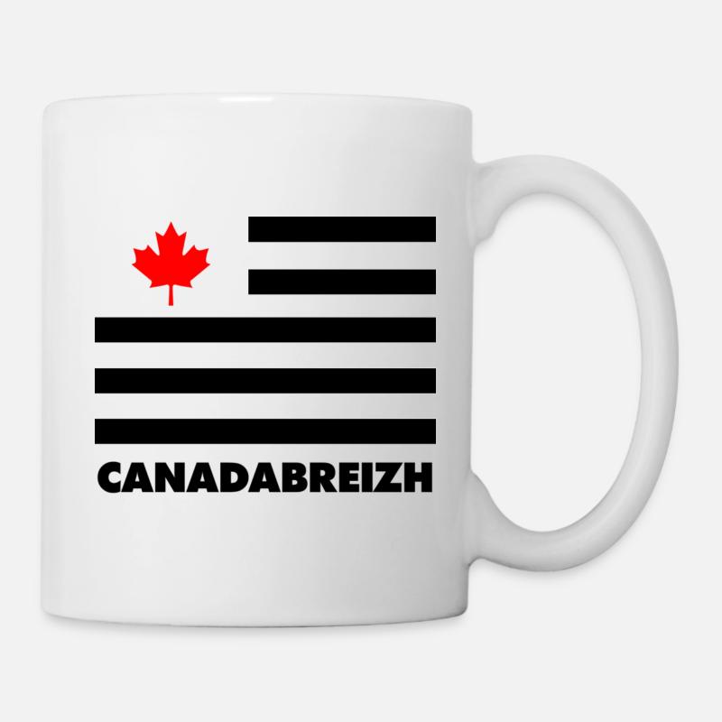 canadabreizh - Tasse - Weiß